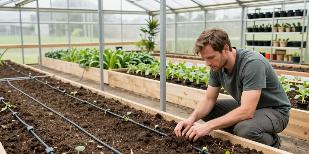 Aménager l'intérieur d'une serre permaculture : l'erreur que commettent 90% des débutants et comment l'éviter