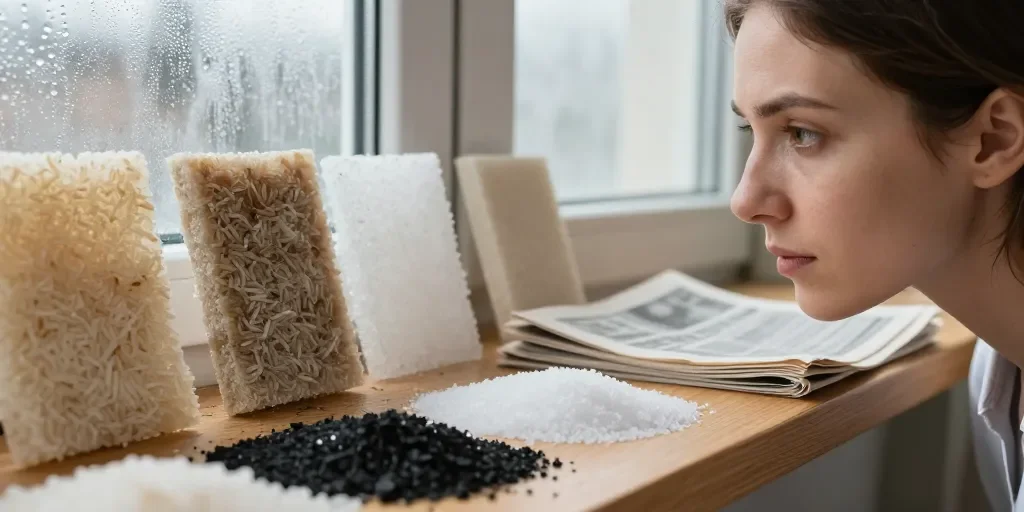 Remède de grand-mère contre l'humidité : pourquoi vos absorbeurs naturels échouent et comment les rendre vraiment efficaces