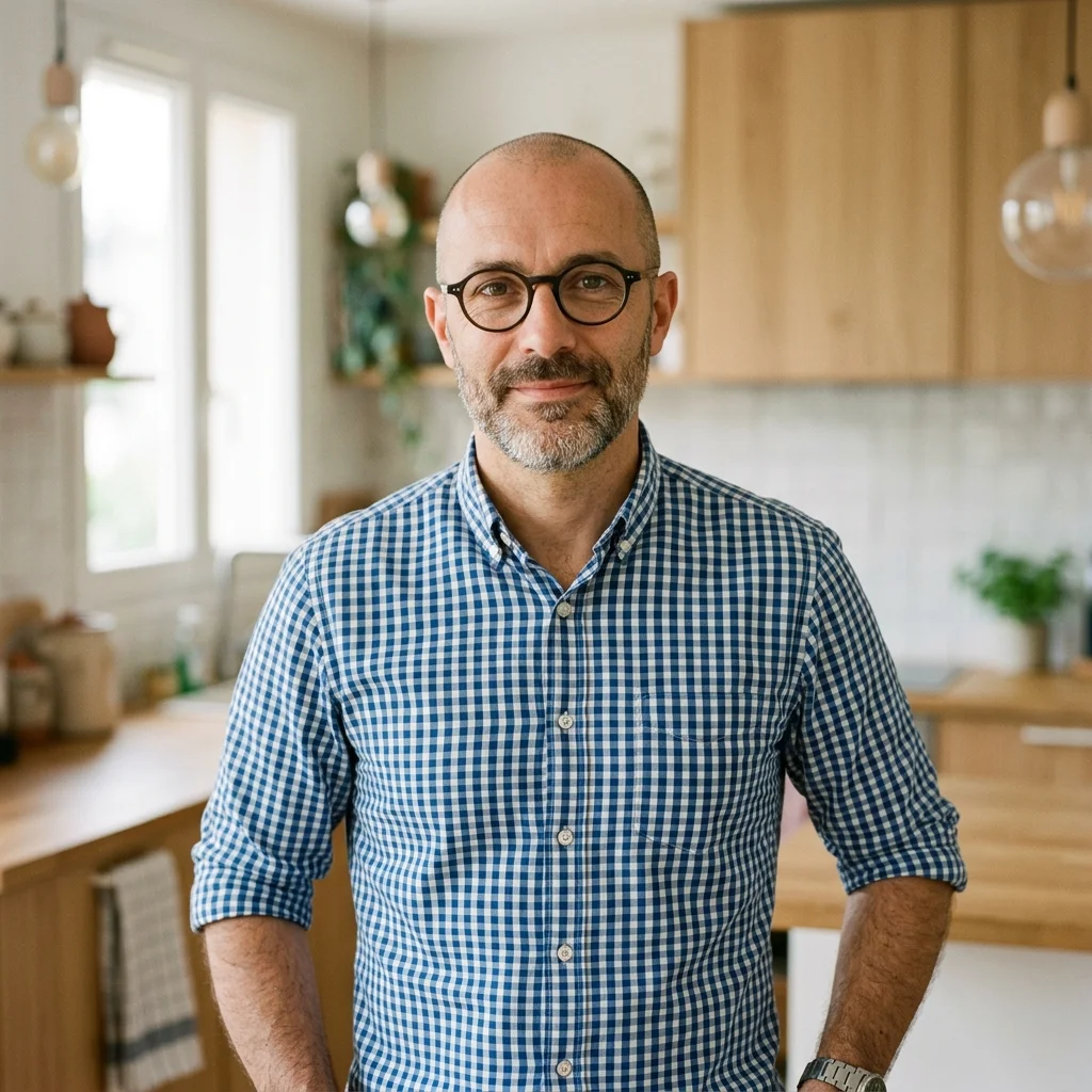 Portrait de Lucas Escoffier, expert cuisine et salle de bain du blog Maison